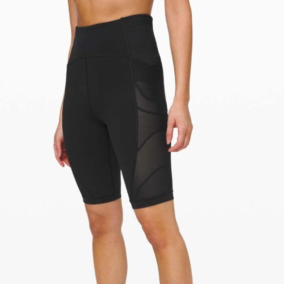 Lululemon Sheer Will High-Rise Short 10" *Pulse Black - Picture 8 of 8